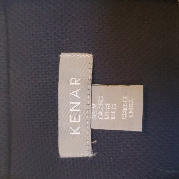 Navy Blue Lined Blazer - Picture 3 of 6